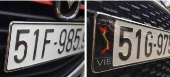 Độ biển số ô tô